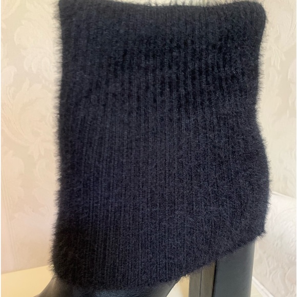 Dolls Kill Black Platforms Ankle Sock Boots BNIB - Picture 7 of 13